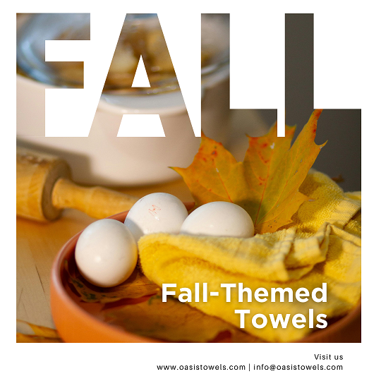 fall themed towels