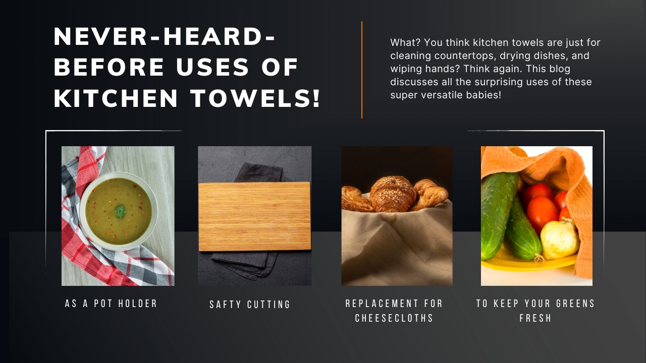 uses of kitchen towels