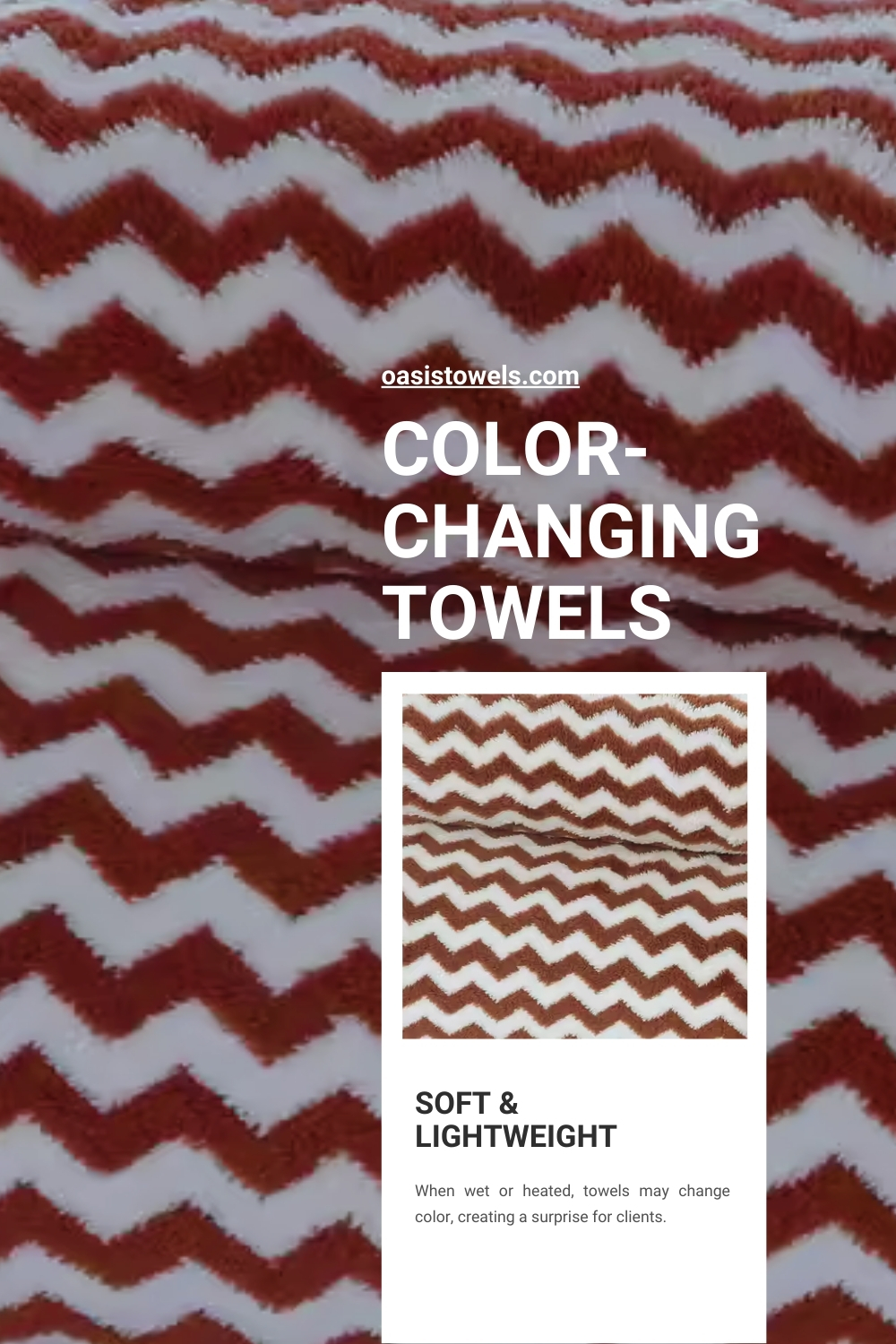 color-changing towels