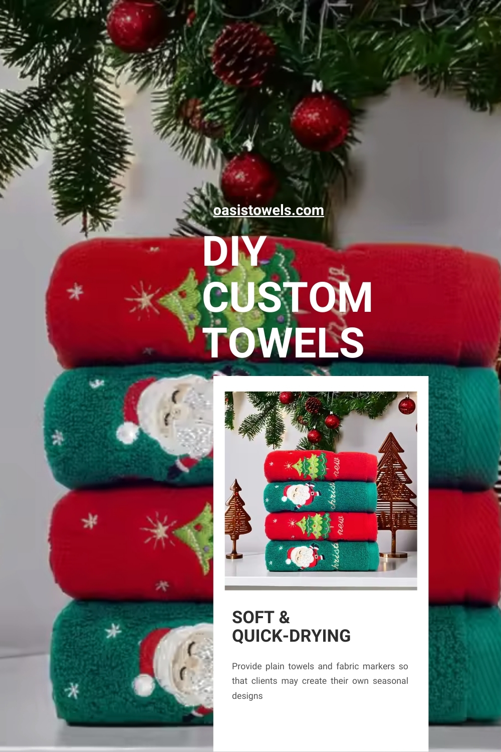 DIY custom towels