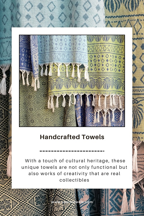 handcrafted towels