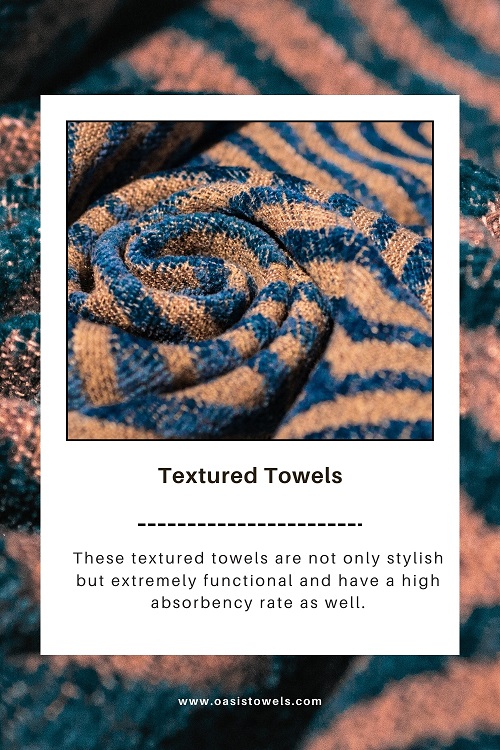 textured towels